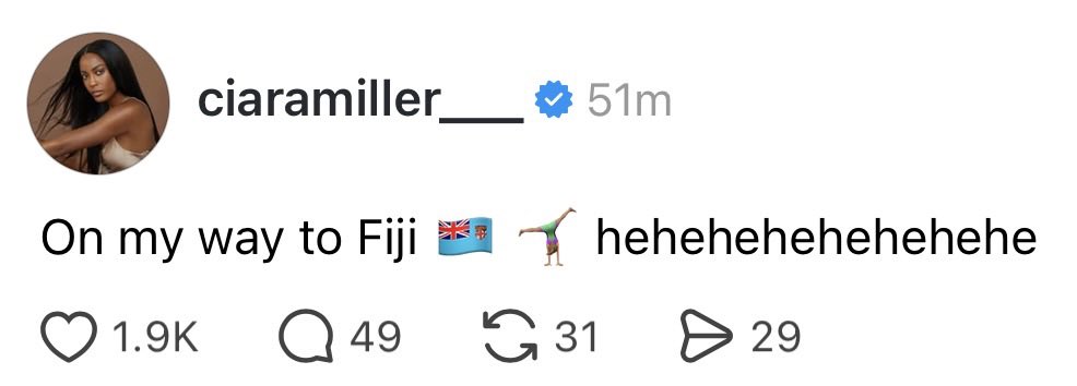 queensofbravo's tweet photo. Ciara is on her way to Fiji to begin her Love Island USA Aftersun journey! https://t.co/5nbS1PJsFv
