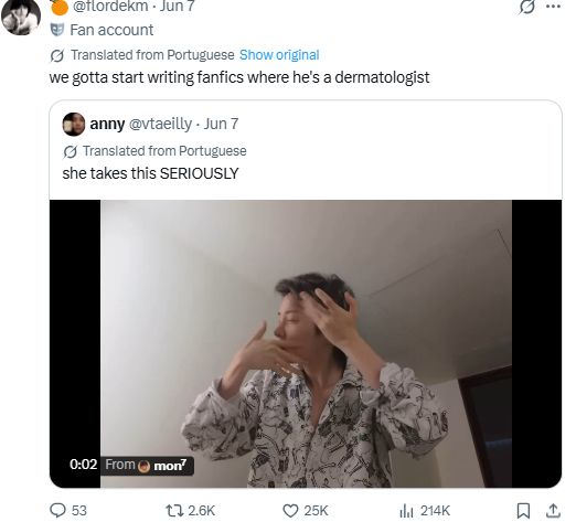 starshinehobi's tweet photo. why do fic writers try to squeeze in all the 7 members FUCKKKK....like why hoseok the dermatologist all of a sudden https://t.co/jix3sIMZno