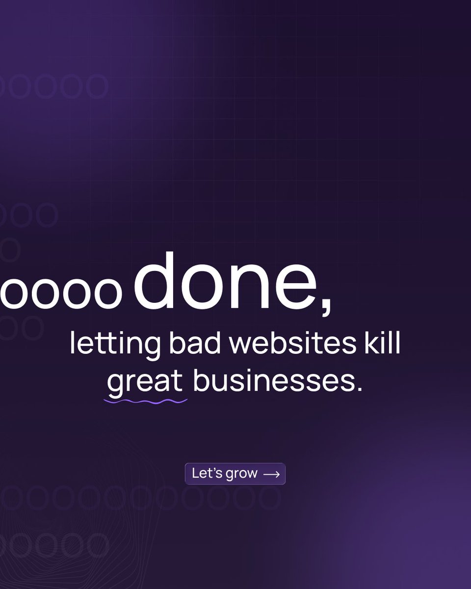 codeandcore's tweet photo. Your website is working right now.

The question is, is it working for you or against you?
Every slow load, every confusing page, every outdated design is a customer walking away.
We are done watching great businesses lose to bad websites.

Let's fix that. Drop us a message. https://t.co/0xJ8bqM4jA