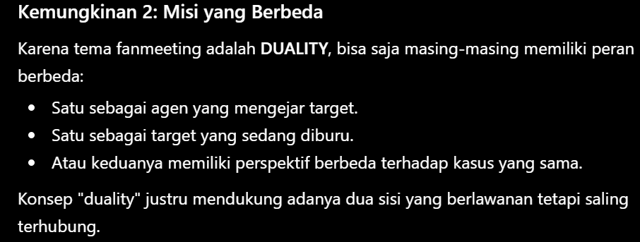 princess_njm's tweet photo. seru banget bahas teori teaser ama gpt wkwk dan nyambung juga 😃 di teaser, yang keliatan buka kartu cuma jn dan setelah jn baca isi kartunya dia langsung liatin jm intens banget begituuu? hmmmmm https://t.co/qBW3g32IMg