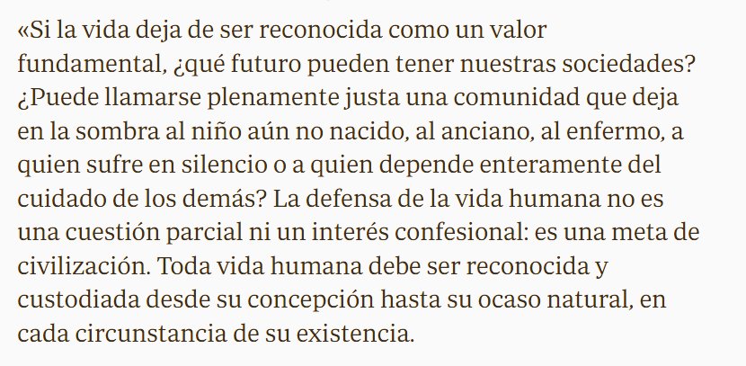 Torremarte1's tweet photo. Meditado el discurso de ayer en el Congreso, el canto al papel de España en la historia universal que hizo ayer el Papa fue maravilloso.
Los Reyes Católicos, la Escuela de Salamanca, América, la cita del Quijote... 
Pero lo más importante fue esto 👇 https://t.co/j5ETPUW9Hl