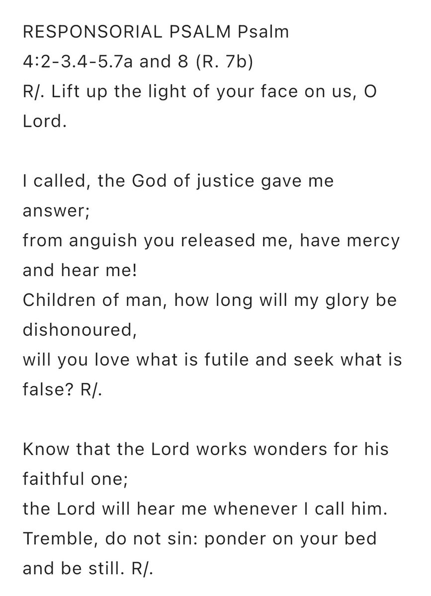 Dorah143's tweet photo. RESPONSORIAL PSALM/GOSPEL ACCLAMATION https://t.co/4EWvI2ELpR