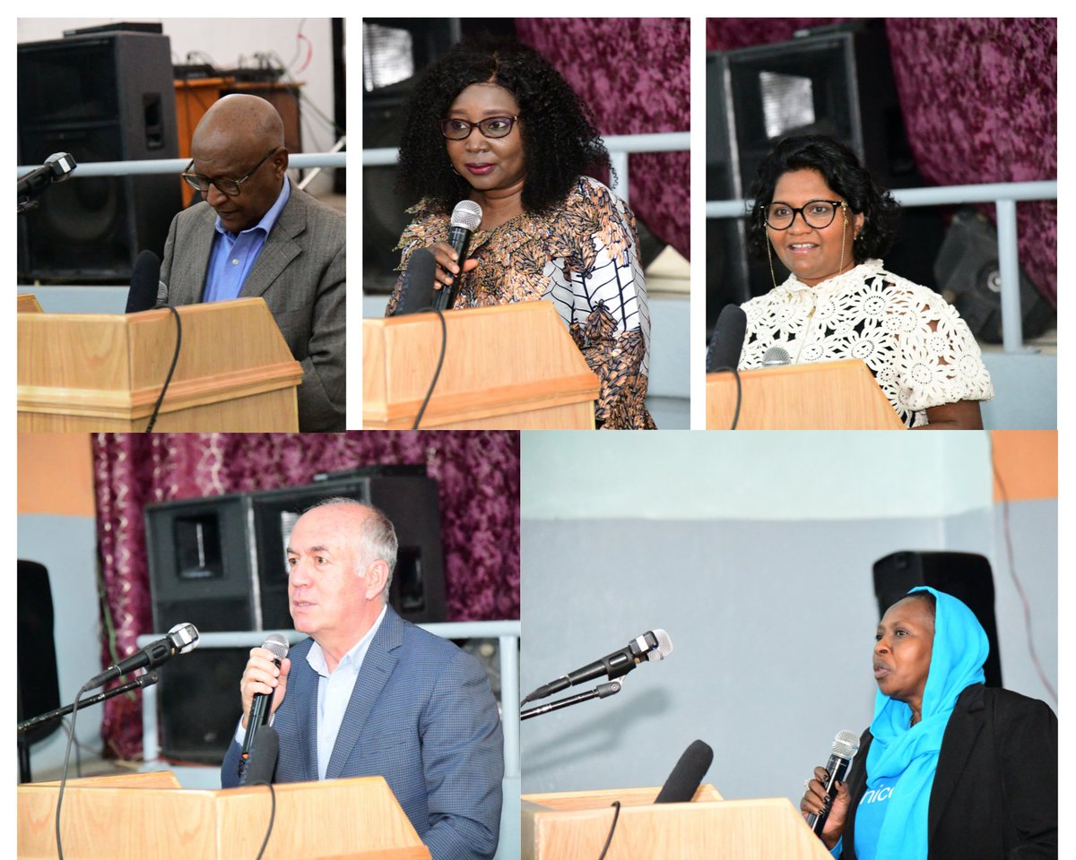 UNDPEritrea's tweet photo. 📢 Kicking off World Road Safety Week 2026!

Today at Barka Comprehensive Secondary School, in Asmara #Eritrea  a powerful campaign was launched that brings together students, partners, and stakeholders to raise awareness of road safety. 

Inspiring opening remarks were delivered by Mr. Beyene, Director General at the Ministry of Transport and Communications, alongside the Turkish Ambassador to Eritrea, and representatives from WHO, UNDP, and UNICEF—each underscoring the urgent need to strengthen road safety awareness, especially among young people.
The event came alive through a vibrant student music performance, poems by students and the celebration of the winners of the road safety knowledge contest—highlighting the creativity and commitment of youth to safer roads for all. 

#WorldRoadSafetyWeek #RoadSafety #YouthForSafety #UNDP #Eritrea #SDG3 #SDG11

@WHO @WHOEritrea @uniceferitrea @TC_AsmaraBE @Tika_Turkiye