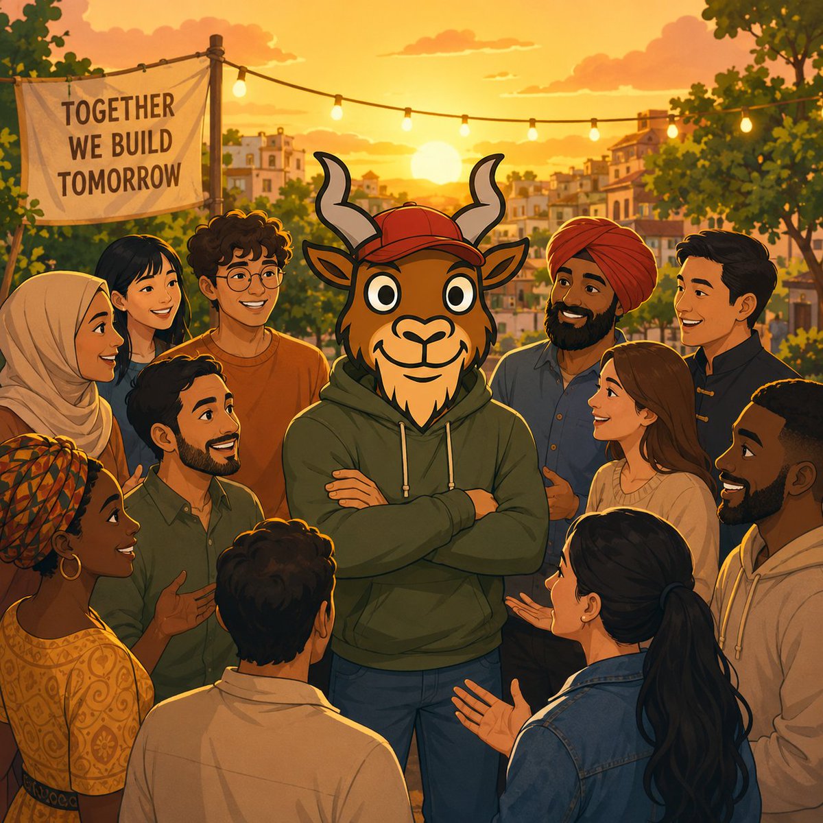 Themarkhorcoin's tweet photo. The strongest project isn't built by charts.

It's built by people who show up every day, support each other, and believe in the vision.

One community. One mission. https://t.co/COKGQpSpI3