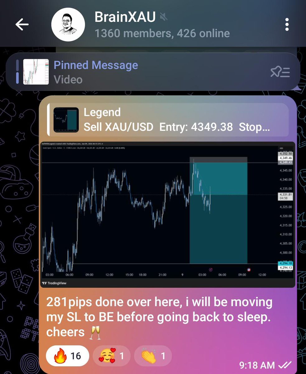 _brainsofweb3's tweet photo. In just over 24 hours, we've banked 500+ pips in our free Gold community. 

Now here's the interesting part, every setup was taken with a stop loss of 30 pips or less.

That's the difference our precision makes.

A lot of your idolos can't try this, can they?

Maybe skills issue? 😂

Join us for free below: https://t.co/uBREqIMkaW