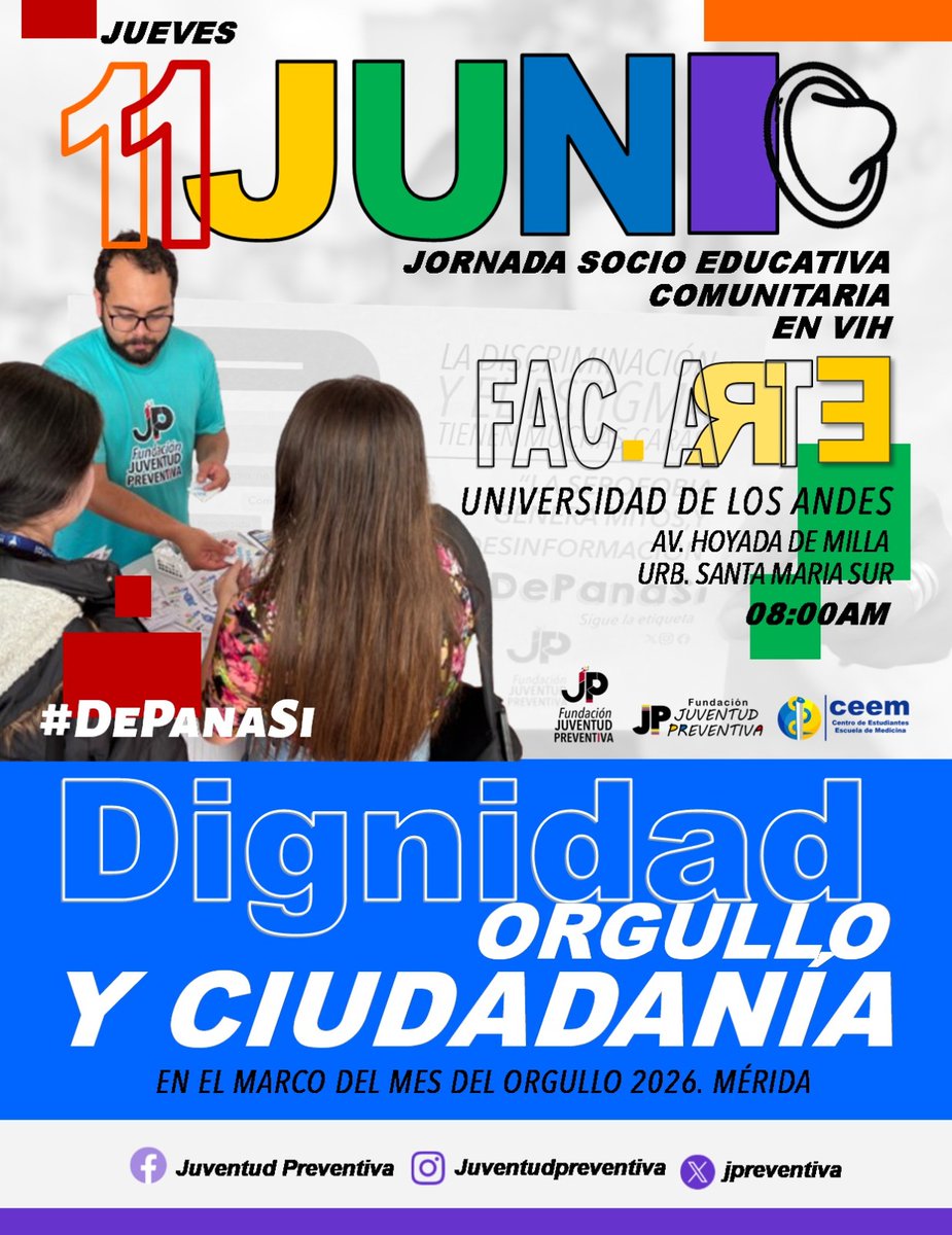Jpreventiva's tweet photo. Te esperamos @facuarteula #merida con los Panas del @ceem.ula https://t.co/lmdknTQNXw