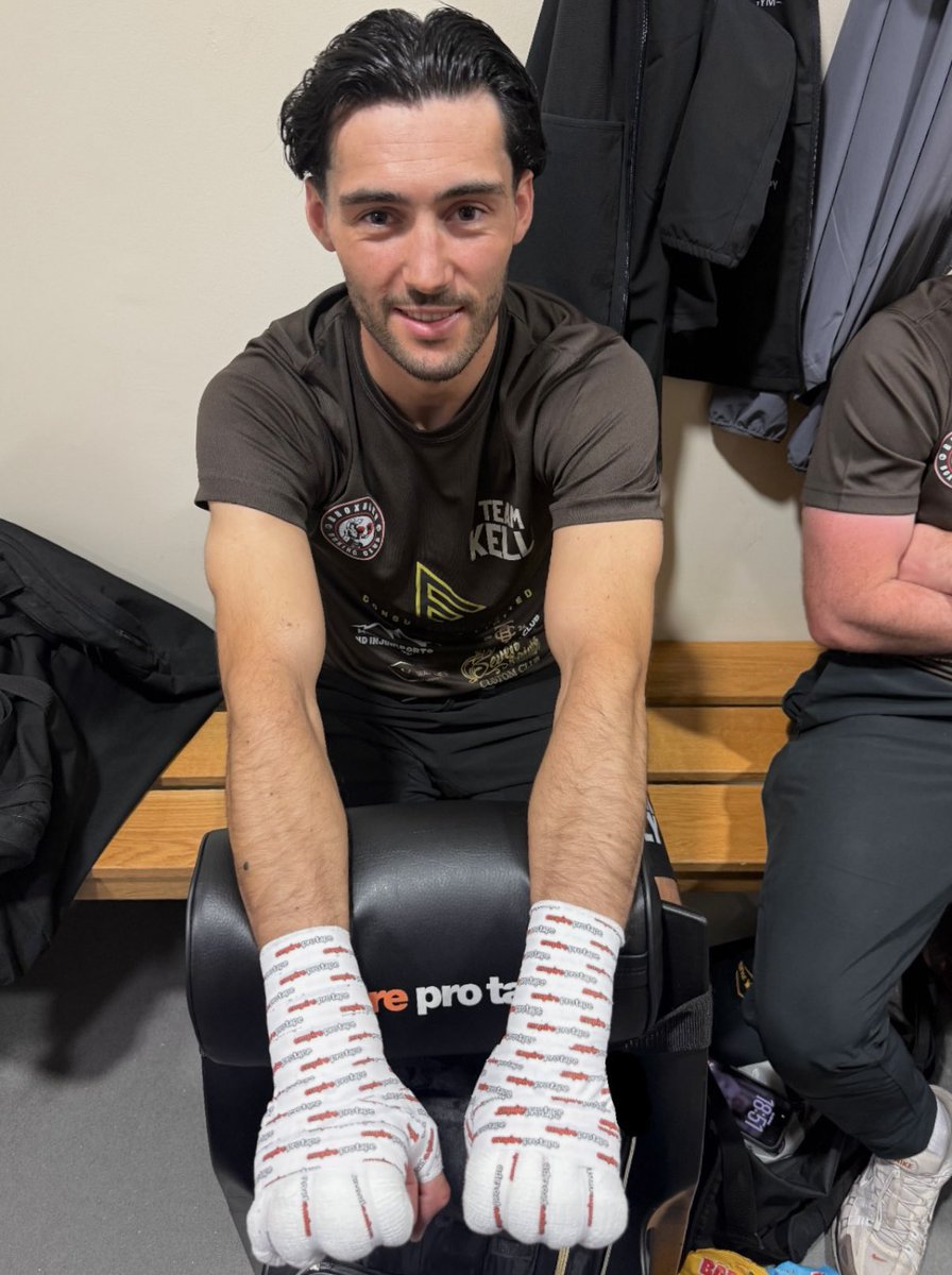 crueljohno's tweet photo. Niall Kelly wrapped and ready to go in his last fight ๐ฅ๐ฅ #Handwrapper #Handwrapping #FightNight #Boxing
๐Lagoon Leisure Centre, Paisley https://t.co/S6SodO6XK9