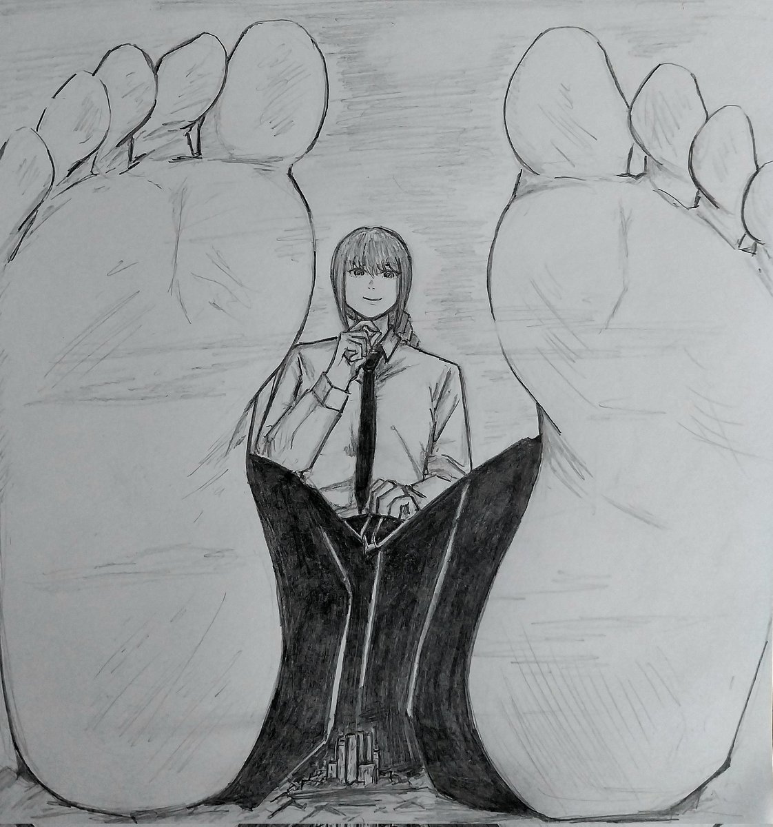 AogirisArt's tweet photo. (Comm) Big Control!
A request of Makima from Chainsawman. Thanks for the support!
#giantess #sizetwitter #巨大娘 https://t.co/8w5nvj6cMx