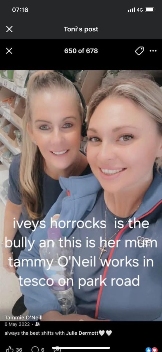 HaydnWalker10's tweet photo. @aroundliv Found the other post she put up of the bully https://t.co/P2d1Q6w5Rt