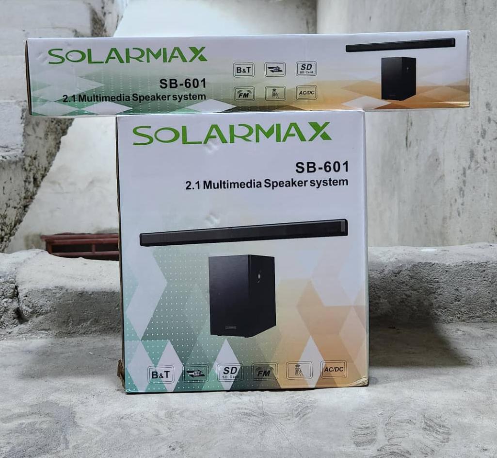 BxHomeStore's tweet photo. SOLARMAX SOUNDBAR [SB-601]
•AC &amp; DC
•FM Radio

💰Tsh 125,000

☎️0754604534
📍Kariakoo: Aggrey &amp; Sikukuu

@MiriamMkanaka @Thereal_Kabote https://t.co/F0oIQgJJRo