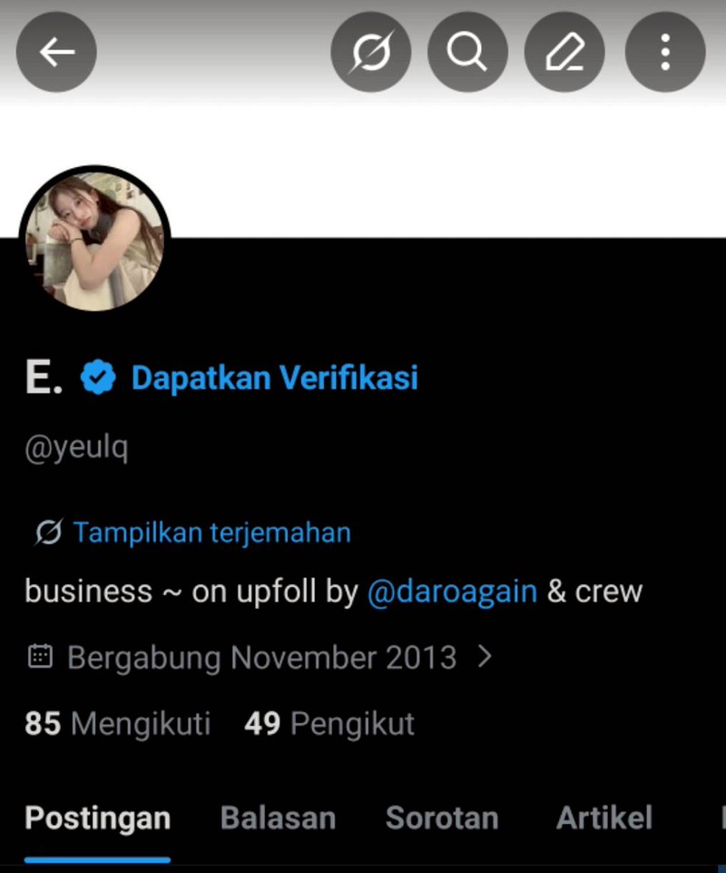 yeulq's tweet photo. upfoll BA JFB done by @daroagain's crew

start: 49
order: 50
target: 99
end: 109
bonus: +10

code, ﹫𝘪𝘵𝘴𝘤𝘶𝘵𝘦𝘤 https://t.co/conQxm8BNT
