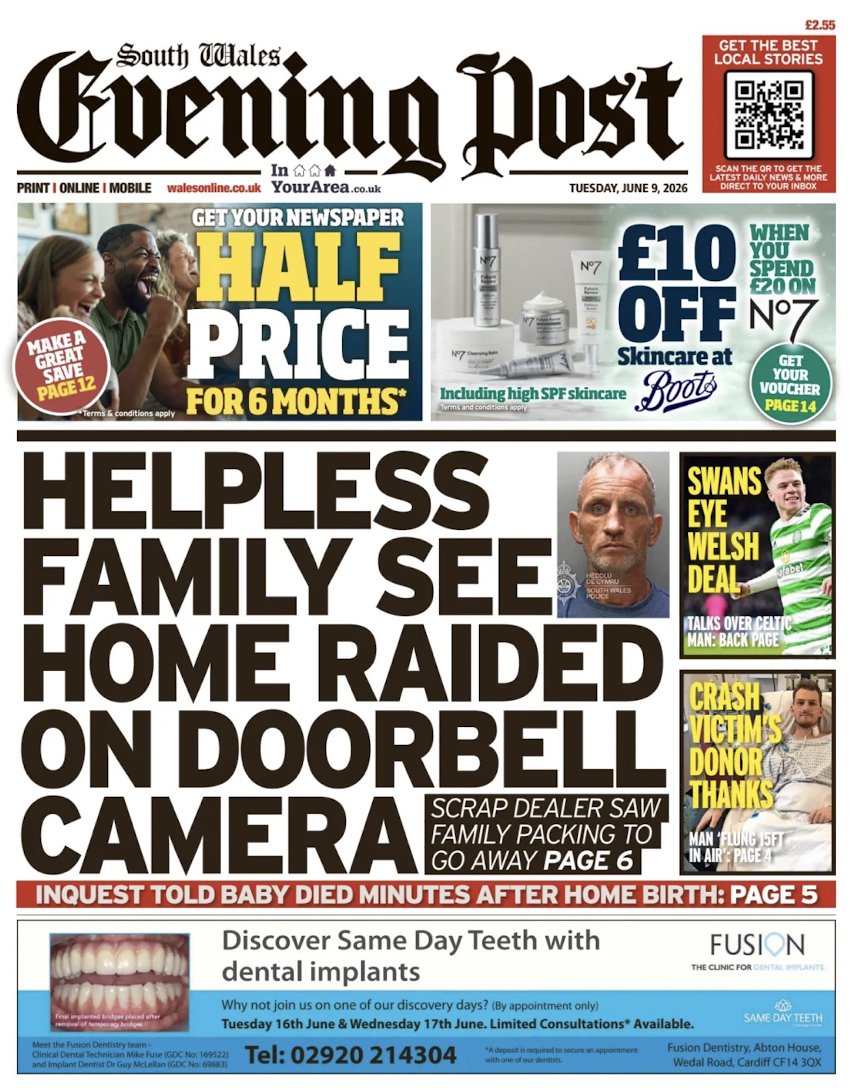 rlloydpr's tweet photo. Some of today's front pages. #SupportYourLocalPaper #RegionalFronts #buyapaper https://t.co/dMzZho42ms
