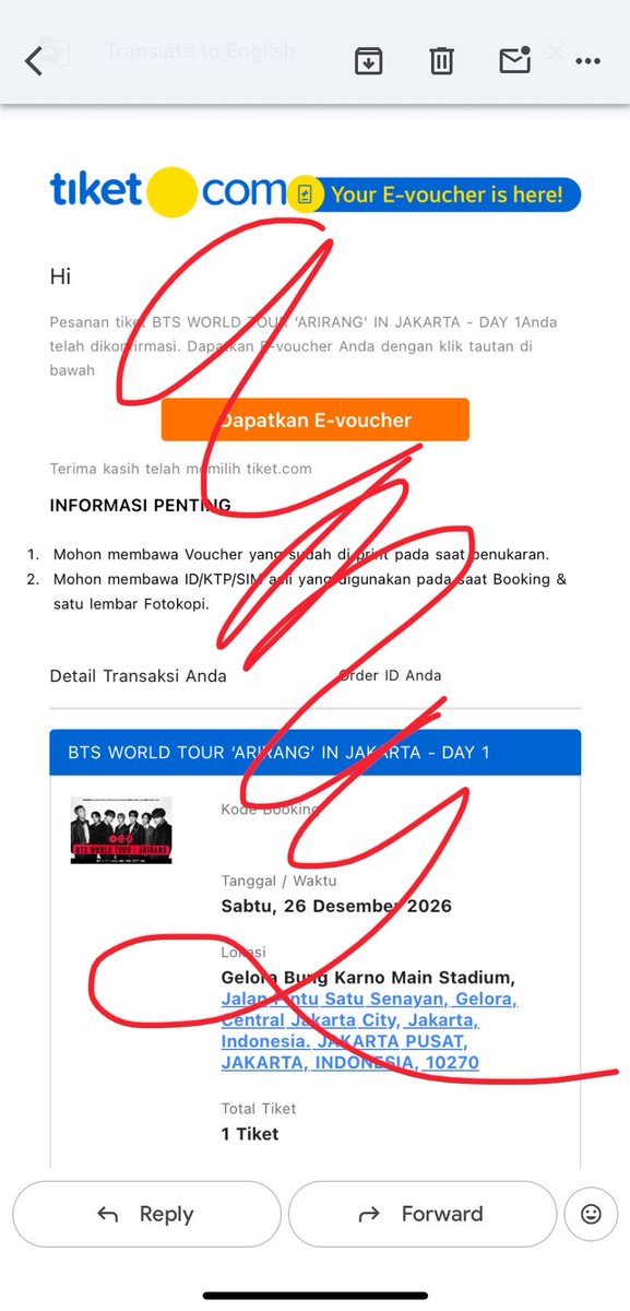 amyandmoa's tweet photo. secured di 12.20 😭 see you @BTS_twt 💜

#ARIRANGINJAKARTA https://t.co/HWtyC5CQ4q