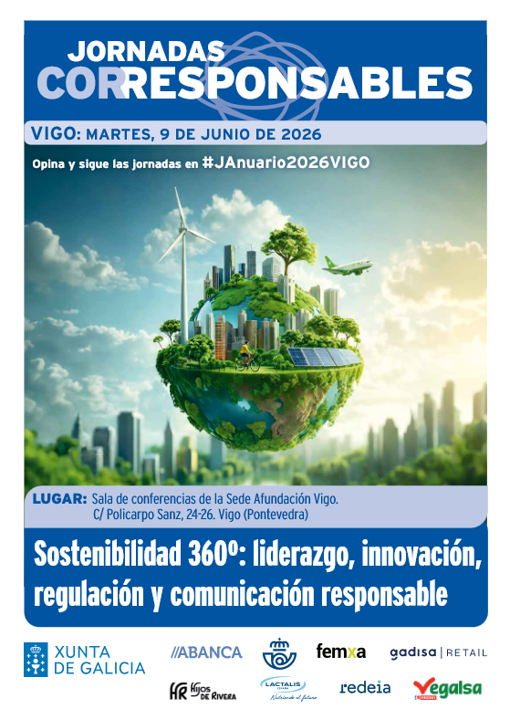 Corresponsables's tweet photo. @ObservaRSE_ @AirCO2_fintech @conpas_saas @dcycle_io @aportacm @CEG_Galicia @AsocDIRSE @FErgueteIntegr @Fund_Diversidad @ICSEM_Es @Xunta @SomosABANCA @Correos @femxafx @gadis @MundoHR @lactalis_es @RedeiaCorp @EROSKI @FSC_Spain @Afundacion_org @ElenaMantillaG1 @MadridExcelente @Cirarod @Melpagliaro @VereaTejas @ValoraHQ ✅ #JAnuario2026VIGO
📘✨ El #21AnuarioCorresponsables es la publicación anual más completa sobre #sostenibilidad en Iberoamérica. Un enfoque #multistakeholder para impulsar la comunicación responsable.
👇👇👇
https://t.co/kUBWkFcdjh https://t.co/QQ9opa0HaR