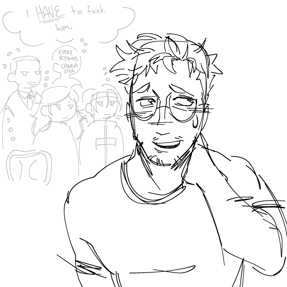 DHELVIQQ's tweet photo. Sorry for being mia as fuck work got me fucked up and sad but i have wips i promise i promise anyway #rylandgrace #strattland #carlgrace #gracerocky #bloodymary https://t.co/SoZpFHWDmH