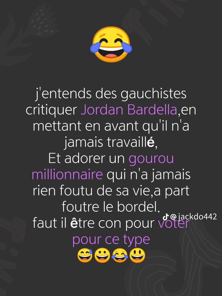Teddy____01's tweet photo. @AvecJLM @J_Bardella https://t.co/VlCY6ilNuc