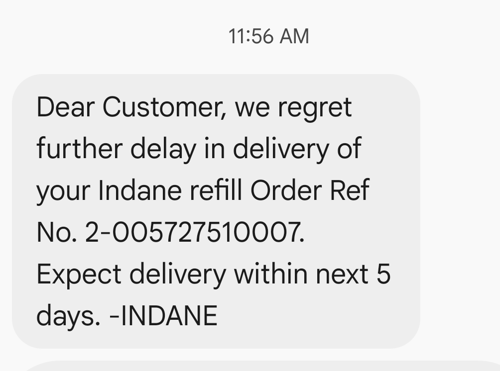 AMahendrakumar's tweet photo. @IndianOilcl  sir any (chance) arangement for befor deilvery https://t.co/Dhoacwxr3c