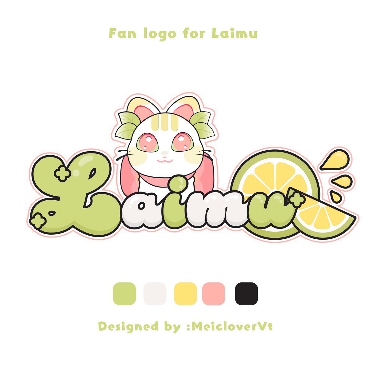 Meiclovervt's tweet photo. ♡ Fan logo for @Limealicious 
♡ Logo practice in adobe illustrator 
#Laimuart https://t.co/WQURp2aAis