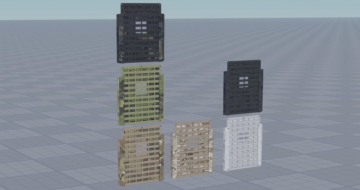 jakelbbq's tweet photo. spiritus molle panel (discontinued btw)
model by 06lamprey
texture by me
i finished this a week ago i just forgot to export lo
#B3D #RobloxDev #Substance #SubstancePainter https://t.co/ggkfanM5WP