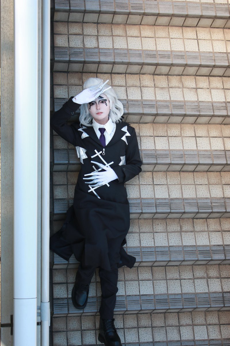 m_cos_uoxou's tweet photo. ⚠︎Cosplay / dcst

　┐
   　┐ 　階段
      　┐

📷【@tako2_bo 】
#あるコス #dcstコスプレ https://t.co/6803YLXbjx