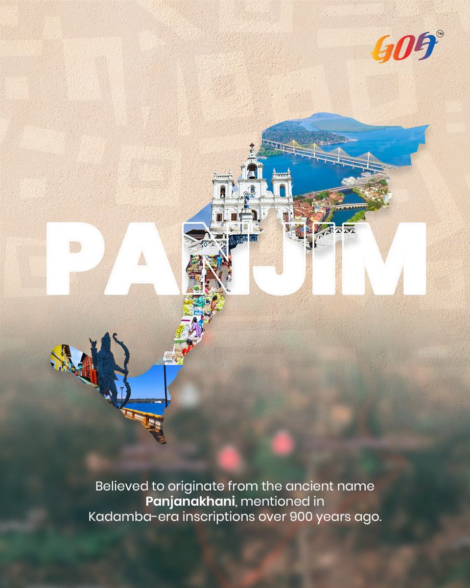 TourismGoa's tweet photo. Goa’s map hits different when you actually know why places are named the way they are!
Drop a Goan place name you are curious about in the comments, and let’s unwrap the history together!
#goatourism #goa #goanvillages #knowyourgoa #goastories https://t.co/19946VltMB