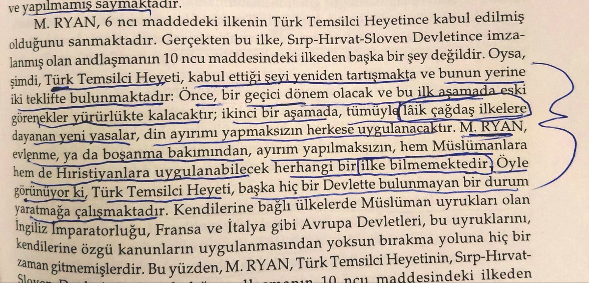 asilturkmilleti's tweet photo. "İngilizler Lozan'da laiklik istedi"
palavrası tutmaz. Beyhude bir çaba.
Biz Lozan'da laikliği ilan edince
herifler uzaylı görmüş gibi oldular.
"Farklı dinlere ortak hukuk mu olur?
Hiçbir devlette görülmemiş." dediler. Bizim hayal ettiğimizi,
onlar idrak bile edemedi. Buyrun👇 https://t.co/I4GrE1PpQv