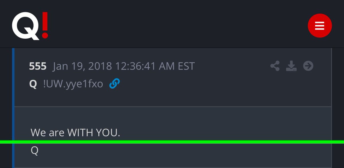 See17Q's tweet photo. https://t.co/wQOOghCop9

BQQM
@5:55-TehranTimeME-Drop555💧
ما با شما هستیم!
Q
@5:55–Mil🕰️-17:55
17=Q
55=5:5 درست روی Q با صدای بلند و واضح!
Drop 1755💧
آیا ما زنده‌ایم؟؟ انجامش بده!!
>>2340789
5 دقیقه تأخیر.
پیام ارسال شد.
Q
هیچ چیز تصادفی نیست.
همه چیز معنی دارد.
+++
@DanScavino https://t.co/whBr3r55a5