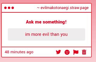 EvilMakotoNaegi tweet media