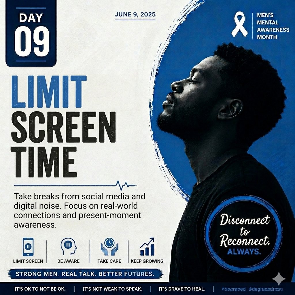 da_Graced's tweet photo. Men's Mental Health Awareness Month 

It's OK to not be OK.

It's brave to HEAL.

It's brave to MOVE ON.

#Monaco #Thelma #Amen #BBNaijaReunion #TacoTuesday #GMCT #WorldCup #BigSoso #HappyNewWeek #Zita #Olise #Game3 #ChristianEriksen https://t.co/UoD5Ay5JAj