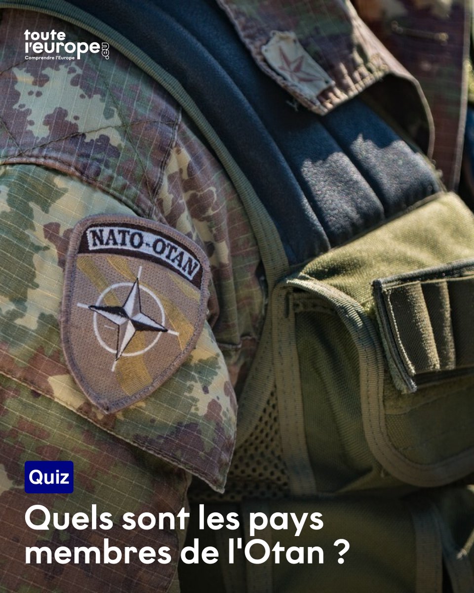 touteleurope's tweet photo. [Quiz] Quels sont les pays membres de l'Otan ?
➡️ https://t.co/VEwDVWmb4K https://t.co/2pLWU0ZcnT