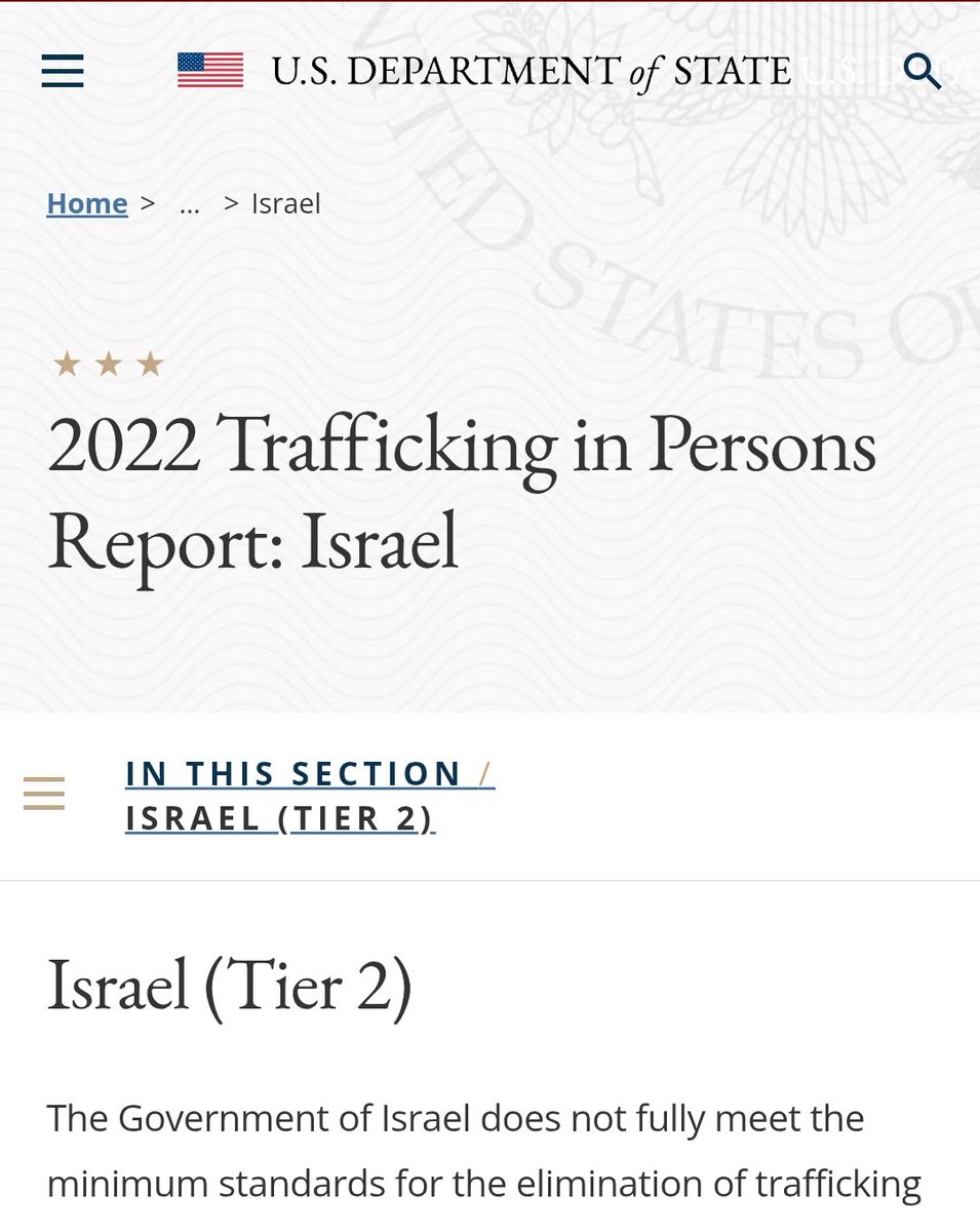 ManInAShed420's tweet photo. @Memelordtwit @realEricOsborne @RupertLowe10 Israel fails to stop child trafficking year after year after year after year after year but you can't tell people those because X won't let you.

Isn't that a problem?

Tier 2 shame.
https://t.co/RoP4fFMhWH https://t.co/1qXIbzECc8