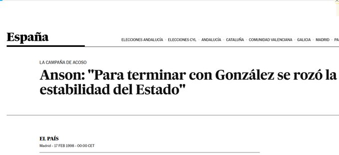 AdanEsmit's tweet photo. @pedroj_ramirez Pedro J. qué esto no se va a repetir. La gente tiene memoria. https://t.co/E9MzDNI3bQ