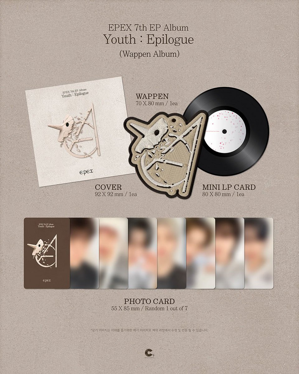 Hangukshop's tweet photo. [PRE/พรี] #EPEX 7th EP Album : 소화(韶華) : Epilogue

✔ มีโปส เลือกปกได้
✔ มัดจำได้

🌟 Photobook ver. 690฿/ 750฿
🌟 Wappen ver. 430฿
📦 ค่าส่ง 80/100 &amp; 130/150

#หาบเร่อีเป้ก #ตลาดนัดEPEX #หาบเร่epex @FeiZhenShop https://t.co/HizMAp3t5f