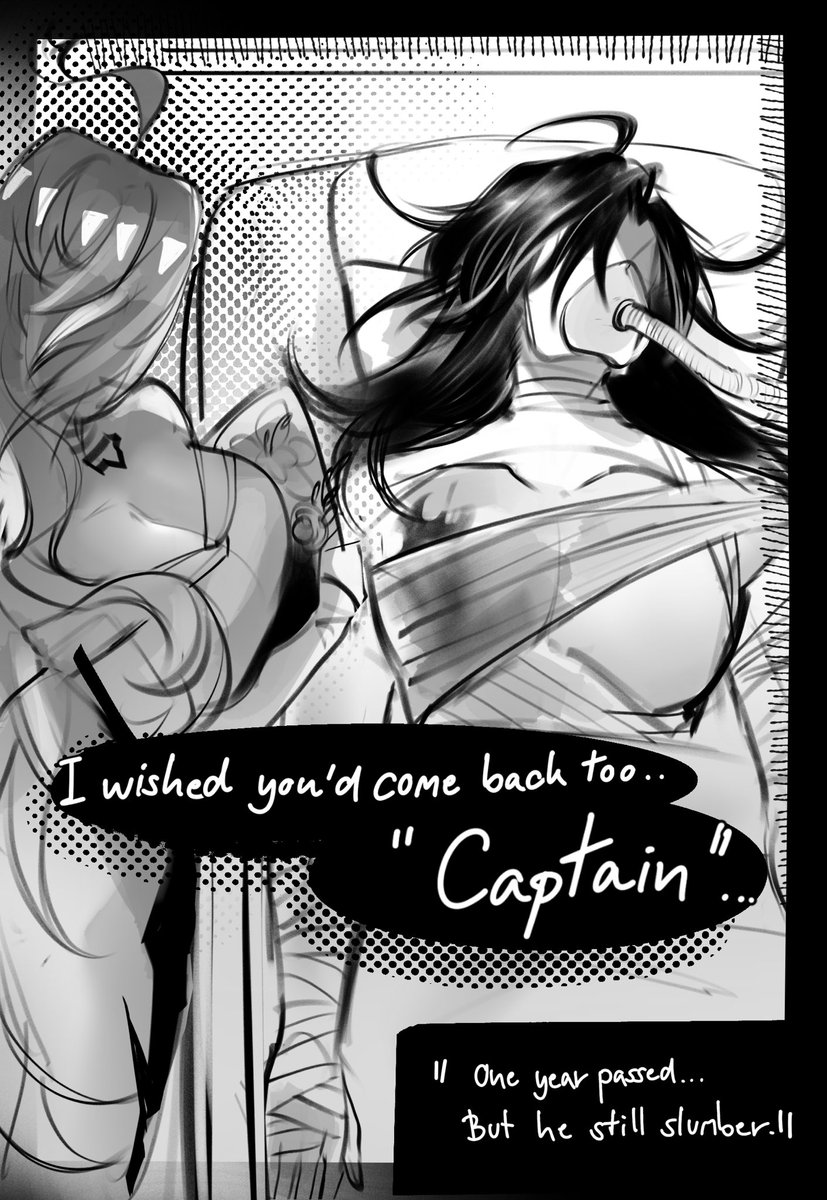 kuroBA013's tweet photo. *Real life AU*

One year passed…

#mavuika #genshinimpcat #Capitano https://t.co/Z8gz1bCPyD