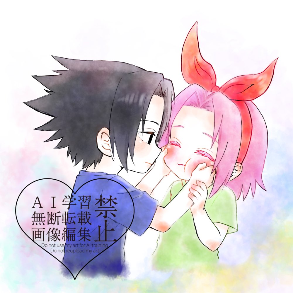 uraneta_365's tweet photo. ほっぺぷにぷにロリ🌸ちゃんとほっぺむにむにショタ🍅 https://t.co/QPn0w3s75K