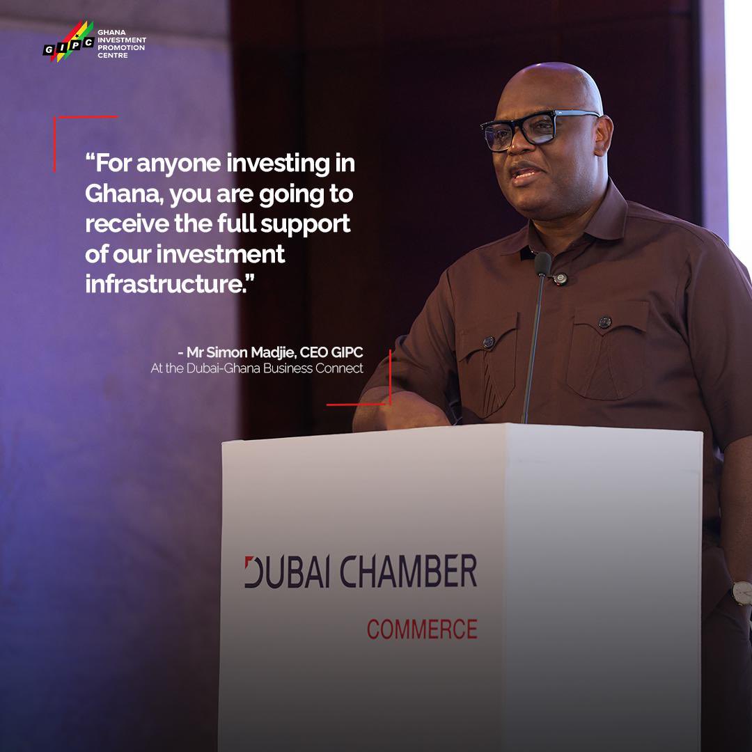 gipcghana's tweet photo. Ghana continues to position itself as a reliable and investor-friendly destination, backed by a strong and responsive investment infrastructure designed to support businesses at every stage.

Connect with us to explore investment opportunities in Ghana.

#InvestGhana #GIPC #InvestmentPromotion #FDI #DoingBusinessInGhana