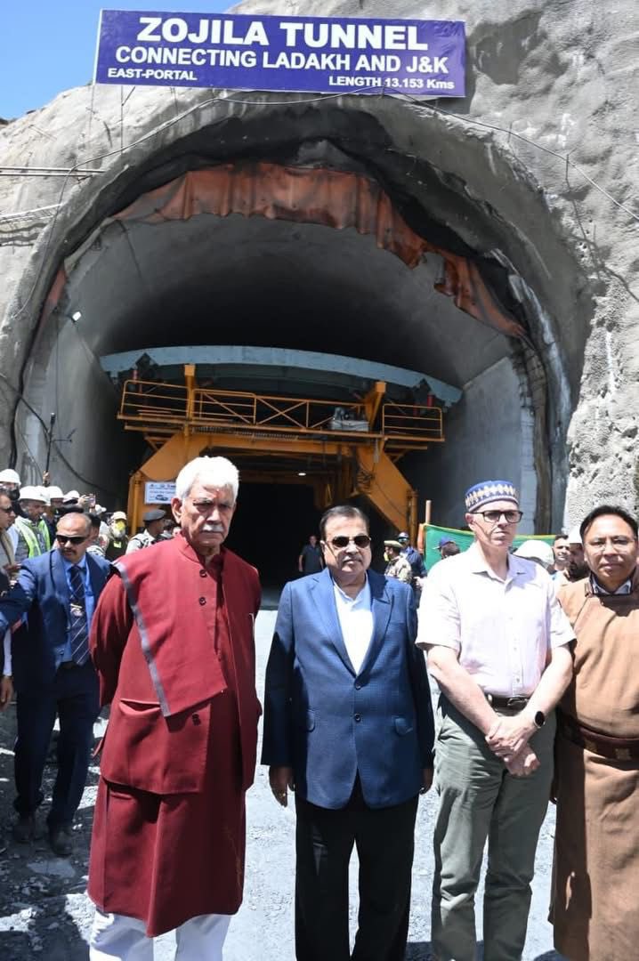 Haneefa_Jan's tweet photo. The historic breakthrough of the Zojila Tunnel marks the fulfilment of a long-cherished dream of the people of Ladakh. Today is not merely an engineering milestone; it is an emotional moment for every family that has endured the hardships of winter isolation for generations.

I extend my heartfelt gratitude to Hon’ble Prime Minister Shri Narendra Modi Ji, Hon’ble Home Minister Shri Amit Shah Ji, and Hon’ble Union Minister for Road Transport & Highways Shri Nitin Gadkari Ji for making this historic day possible and for bringing immense joy to the people of Ladakh. Their vision, commitment, and unwavering support have transformed a decades-old aspiration into reality.

I wish to place on record my special appreciation for Shri Nitin Gadkari Ji, whose dynamic leadership, personal commitment, and constant monitoring have played a pivotal role in ensuring the rapid progress of this strategically important project. Under his able stewardship, the Ministry of Road Transport & Highways has accelerated infrastructure development across the country, and the Zojila Tunnel stands as a shining example of his determination to complete transformative projects in the shortest possible time. His relentless efforts and proactive approach have brought this dream closer to reality for the people of Ladakh.

This tunnel is a lifeline for Ladakh, particularly for the people of Kargil, who have long faced immense challenges during the harsh winter months. For decades, all-weather connectivity through Zojila remained a cherished dream, and generations of Ladakhis struggled and advocated tirelessly to make it a reality.

I congratulate the people of Ladakh on this landmark achievement. The days of prolonged winter isolation, uncertainty, and hardship are now coming to an end. The Zojila Tunnel will open a new chapter of connectivity, economic growth, tourism, development, national integration, and prosperity for our region.

I also pay tribute to all those leaders and public representatives who consistently raised this issue and fought for it over the years. I particularly acknowledge the immense contribution of Jenab Qambar Ali Akhone, one of the foremost leaders who played a crucial role in initiating and pursuing the demand for the Zojila Tunnel project. During his tenure as Transport Minister, he consistently and persistently advocated for all-weather connectivity to Ladakh and was among the most important voices in laying the foundation for this historic project.

I also acknowledge the contributions of Jenab Hassan Khan, who repeatedly raised the issue in Parliament, Jenab Omar Abdullah, who strongly advocated for improved connectivity and the Zojila Tunnel project during the erstwhile Jammu & Kashmir Government, and Shri Thupstan Chewang, who raised the matter on several occasions in Parliament. I also remember all those leaders, activists, and citizens whose dedication, sacrifices, and unwavering commitment kept this dream alive. Their collective efforts, spanning decades, have culminated in this historic achievement for the people of Ladakh.

I also extend my heartfelt congratulations and sincere appreciation to the entire team of NHIDCL, including its leadership, Managing Director (MD), General Managers, engineers, technical experts, officers, and all associated staff whose tireless efforts and dedication have made this historic milestone possible.

A special word of appreciation is due to Shri Krishna Reddy and the entire team of Mega Engineering & Infrastructure Ltd., including the Project Heads, engineers, technical personnel, operators, supervisors, and workers who worked relentlessly to turn this dream into reality. Constructing a tunnel of this magnitude under some of the most challenging geographical, climatic, and operational conditions in the world is no ordinary achievement.

Congratulations to the people of Ladakh. A historic dream has finally come true. The Zojila Tunnel is not just a tunnel it is the gateway to a new era.