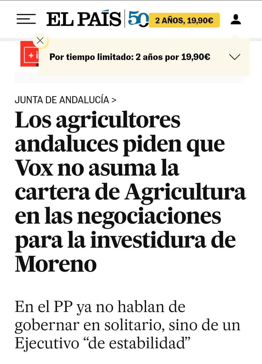 CucaLaGuarra's tweet photo. Los agricultores andaluces pidiendo que no se respete su voto, no ?

ajo y agua, a disfrutar lo votado! https://t.co/Ys1Xfo8KW3