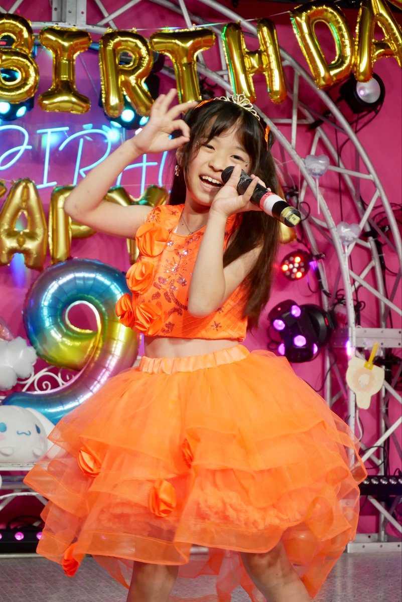 cycle_peter's tweet photo. 2026.6.7   #パーラースパイラル
兎松あやみ生誕祭

兎松あやみさん　#ねこたいがー    2

オレンジに染まったダイヤモンド🧡ソロもよかったです
#あやぴょんふぉと https://t.co/dxDVRpQzyJ
