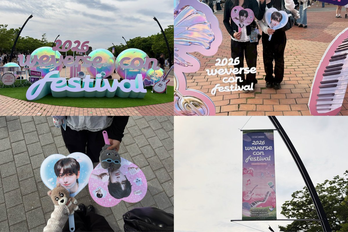 __o1204's tweet photo. weverse con 2026 ✩ 彡 ⋆꙳ https://t.co/nbim2gdU5j