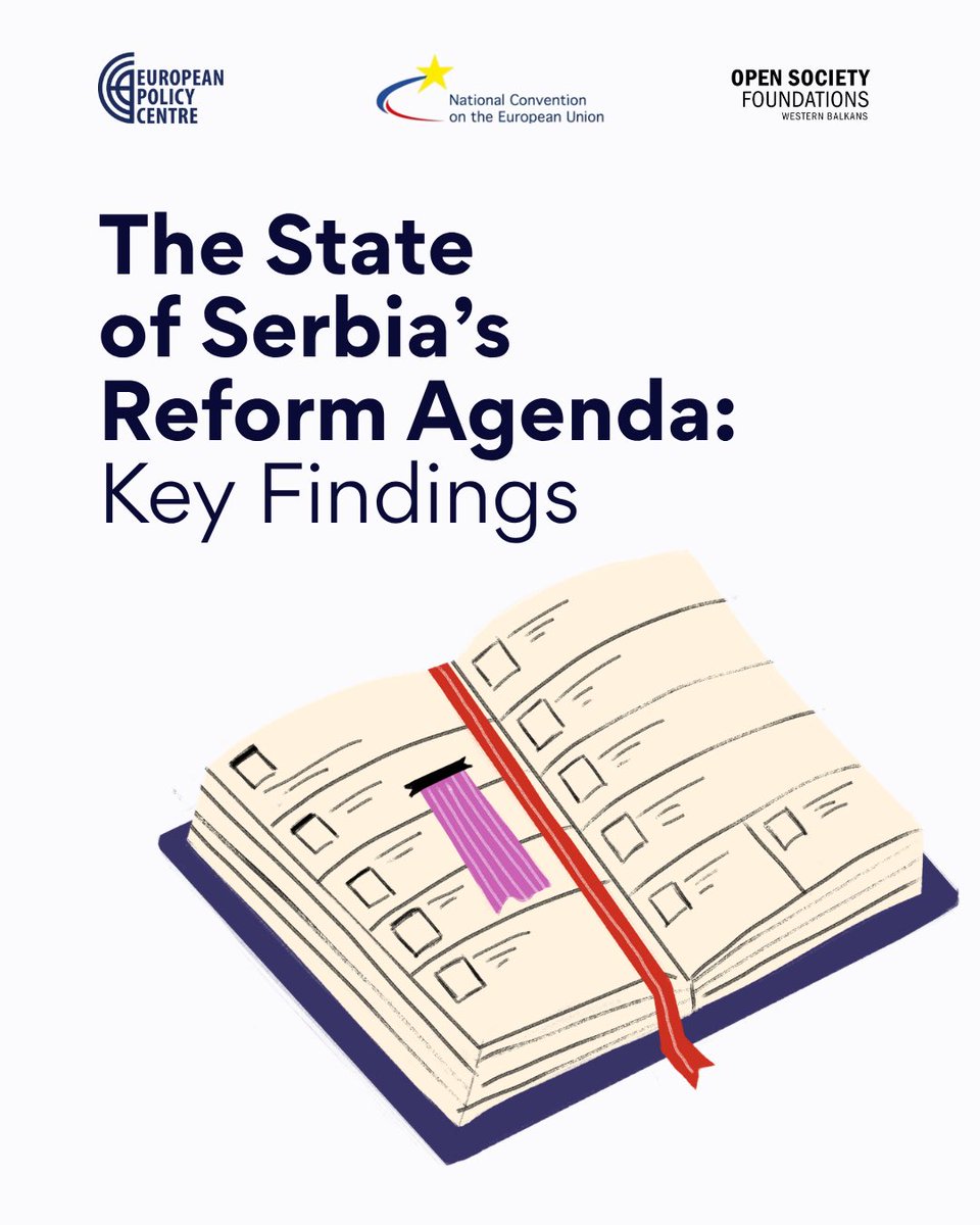 CEPBelgrade's tweet photo. 🔎 Read these and many other findings in the First Independent Monitoring Report on the Implementation of the Reform Agenda of the Republic of Serbia, soon to be published by @NKEUSrbija and CEP.  

Developed based on detailed monitoring by coordinators and members of the NCEU's Intersectoral WG for Reform Agenda Monitoring, this report assesses the achievement of 34 reform steps, preconditions and general conditions for EU support under the Reform and Growth Facility.

At the second meeting of the Monitoring Committee for the Reform and Growth Facility, held on june 3rd, we presented these findings, but we've only scratched the surface. Stay tuned for the full report. 

*This publication was produced with the support of the @OpenSocietyWB. The thoughts and opinions expressed herein belong to the authors and do not recessarily reflect the views of the Foundation.