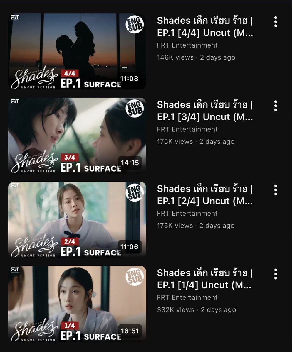 luvlakk's tweet photo. need everyone to lock in and watch this series. specially if you have watched it already bc if you want a second season they need the numbers and I WANT IT pls. also all these actresses deserve the recognition bc the acting was amazing and the stories are so good
#ShadesGL https://t.co/REnk0fitTb