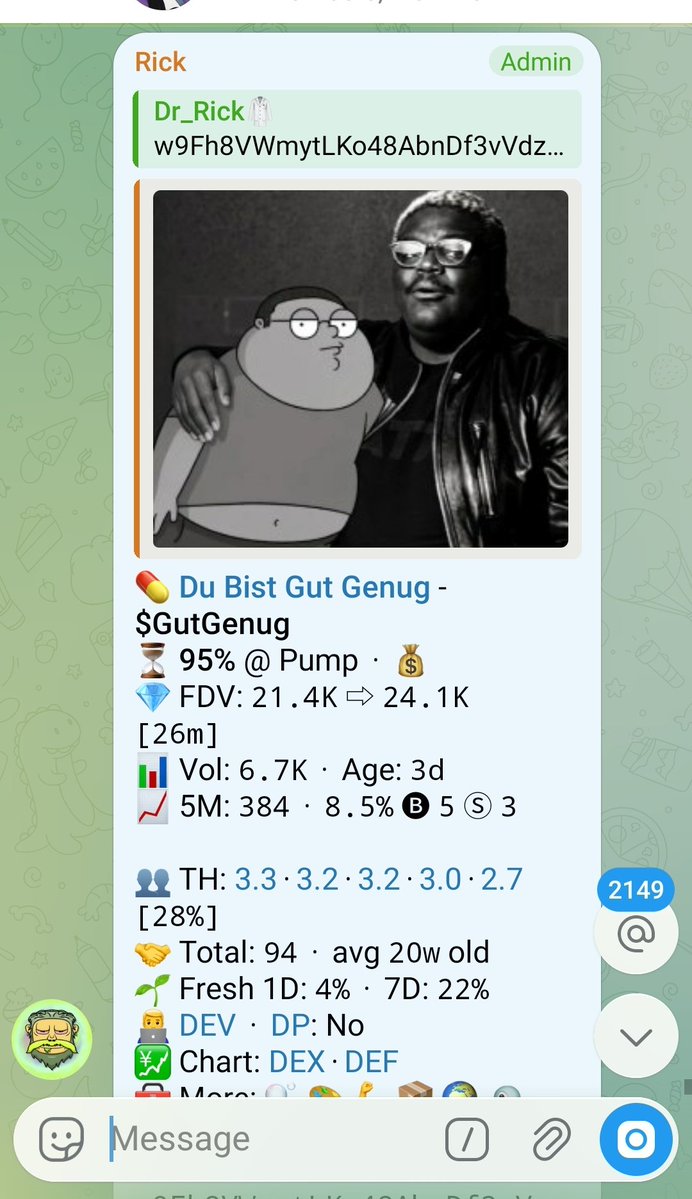 DrRick_gem's tweet photo. 2.3X PROFIT $GURGENUG DEON 21K MCAP 

TG GROUP KEEPS PRINTING GOOD💰💰

w9Fh8VWmytLKo48AbnDf3vVdzN5SzpG6gFwmxeLpump https://t.co/IvSlMap8ob