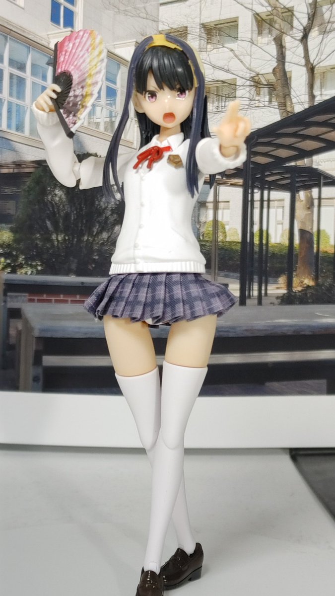 sgs_akita72's tweet photo. バトル時の怒ってる？顔が出来ました。
バランスの確認で組み立てましてがどうでしょう？
いよいよ髪の毛といういちばん苦手領域を残すのみ！ https://t.co/wOhD0FJnqO