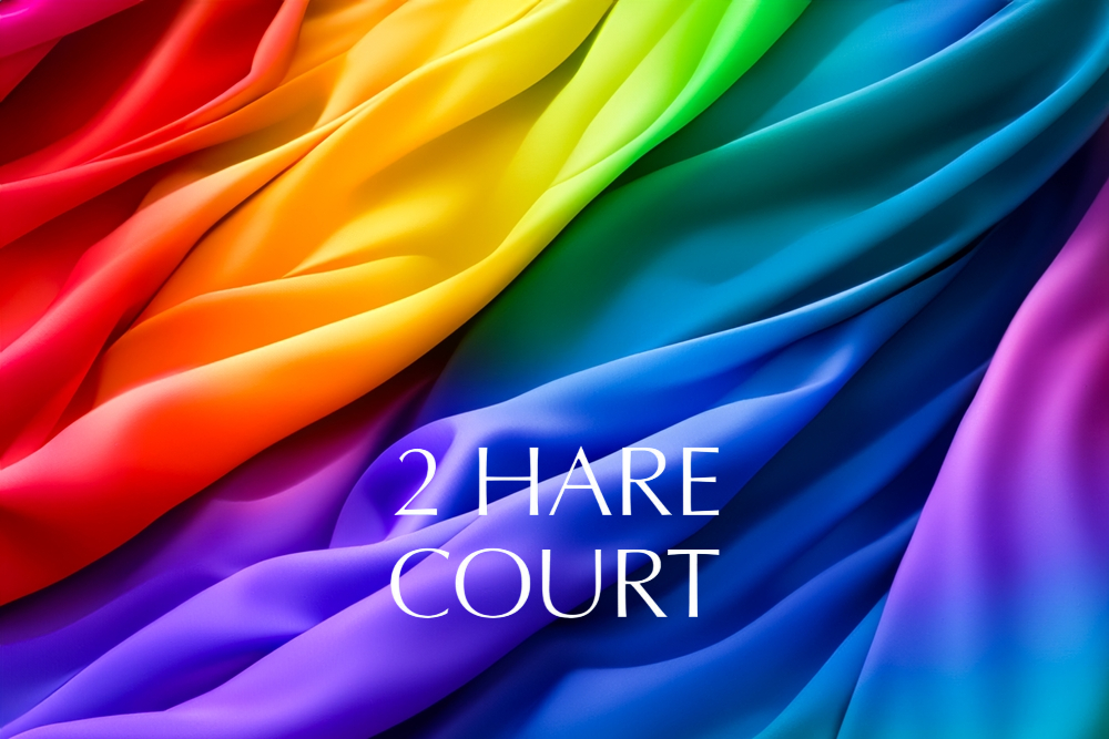 2HareCourt's tweet photo. Celebrating #PrideMonth https://t.co/8Xvp9WSCMd