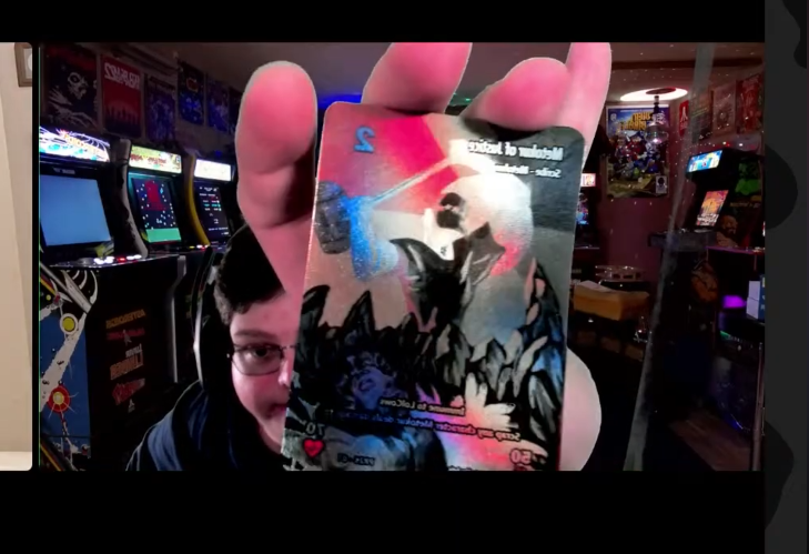 ChiefKodahn's tweet photo. @MoshiMoshiMoan Hey, Jim. Any thoughts on being turned into a lolcow trading card by Keemstar? Holographic no less. https://t.co/WJdnhes13s