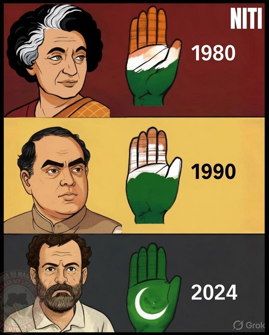 VarahaWarrior's tweet photo. As a Hindu I will never vote Congress https://t.co/HDi1BgTdMN
