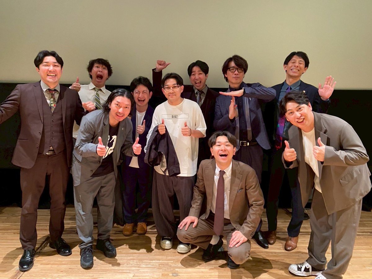 oohara_y's tweet photo. 昨日は漫才TOKYO最高でした！！

打ち上げもやばかったです！ https://t.co/rd1L1IyaUj