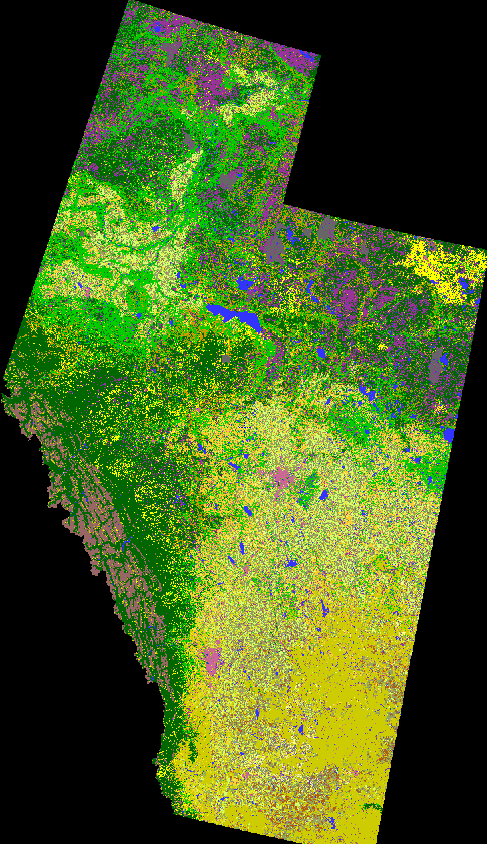LeanderCampbell's tweet photo. Our #cropmap25 of Alberta was made available late last week. Here's a quick view of it. #CdnAg #WestCdnAg https://t.co/5FtyvmXxOq