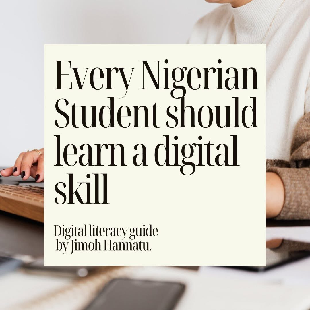 queenhavennah1's tweet photo. Every Nigerian should learn a digital skill
School is not scam
Education is important.
Education+skills=massive combo. https://t.co/G1tW52nRSd